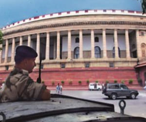 Security laps in rajya sabha.