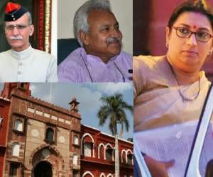 AMU writes to Smriti Irani warning possible communal unrest in campus.