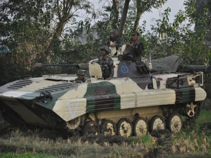 terrorist attack in kashmir kupwara during second phase polling