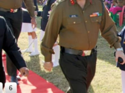 indian army officer dominating civilians yol cant kangra.