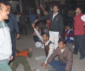 A hospital sealed in Raebareli created ruckus.