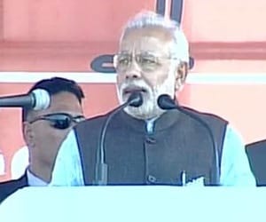 Strict security for Modi's rally 