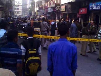1.5 Crore robbery on City bank ATM Kamla Nagar Delhi.
