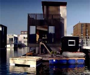 floating homes are a new trend setting in