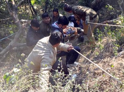 tata sumo accident on gangotri highway.