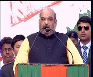 Amit Shah Attacks on Mamta Banerjee in Kolkatta Rally
