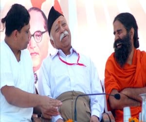 rss relation with baba ramdev.