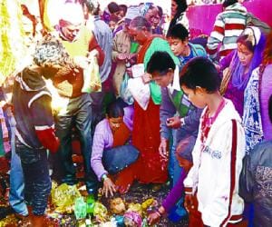animal offering in bukhal fair.