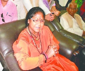 sadhvi niranjan jyoti targets azam khan.