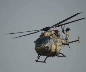 army launched a search operation by helicopter on loc