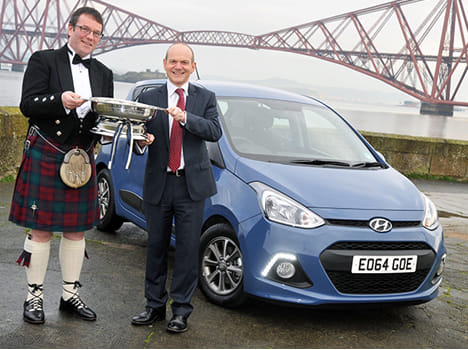 Hyundai i10 (Grand i10) Won the 2014 Scottish Car of the Year!