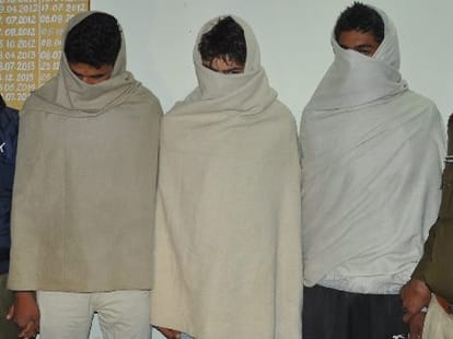 rohtak molestation case, accused three boy arrested