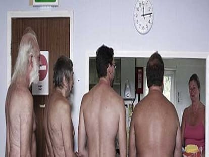 a secret nudist village