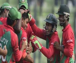 Taijul Islam s hattrick in His Debut ODI.