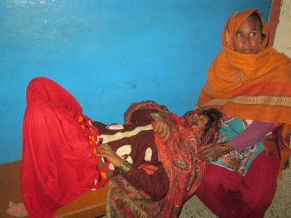 pregnant women delivery of mobile torch light