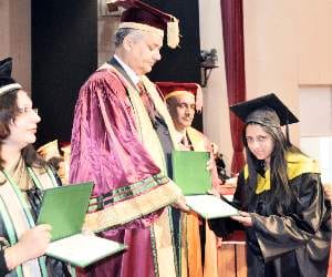 convocation ceremony in nauni university solan.