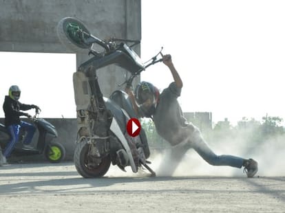 stunt biking in dehradun.