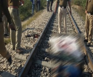railway officer commit suicide.