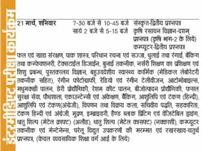 UP Board exam to be from 19 february.