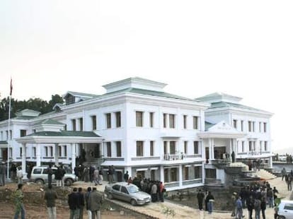 himachal vidhansabha sixth day at tapowan, dharamshala.