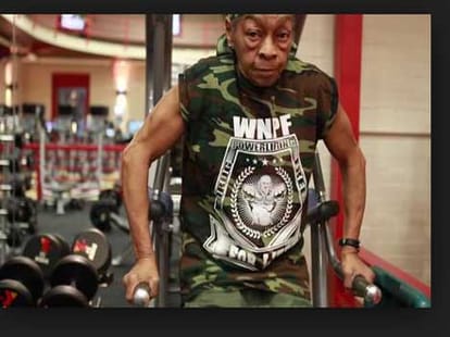 A Champion Body Builder At Age 77