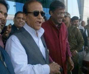 Azam Khan in Sitapur.