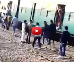 high-speed train track deadly.