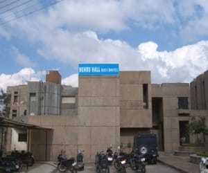dirt is spread in jammu university's hostels
