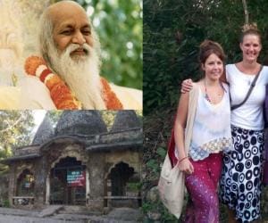 foreigner illegal entry in  mahesh yogi ashrama.