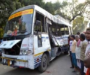 bus accident in tehri.