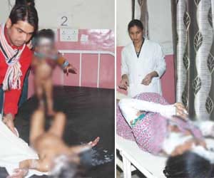 cylinder leaking incident, the couple and two injured