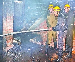 Republic crossings in the circuit room fire.