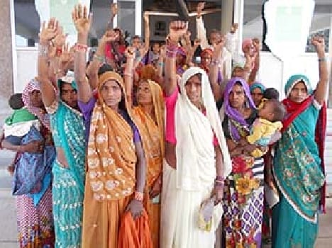 Women took vows to right