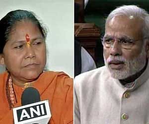 Narendra Modi Gives Clarification in Loksabha on Sadhvi Niranjan's Statement