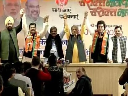 ex aap mla ashok chauhan joins bjp