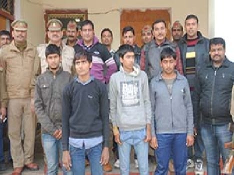 The students were arrested 