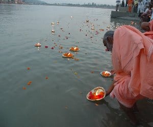 republic day artist at haridwar.