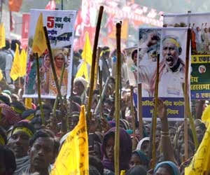 Farmer's meeting at jantar mantar on 10 April