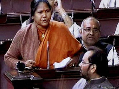Sadhwi Niranjan Jyoti gives conflicting statements Once again