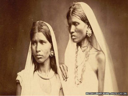 dressing indian woman through history.
