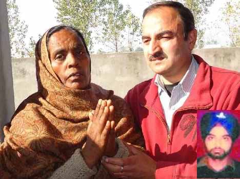 martyr mother says about son funral