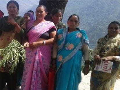 uttarakhand women runs campaign for stop wine.