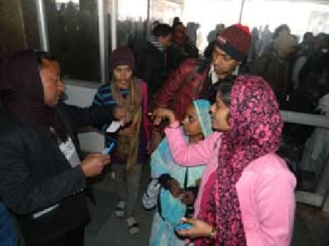 catched passengers without ticket
