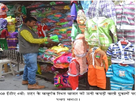 Cold weather may rudely Woollen Market