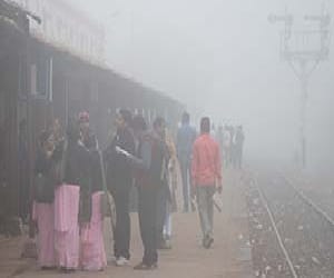 train lead due to weather.