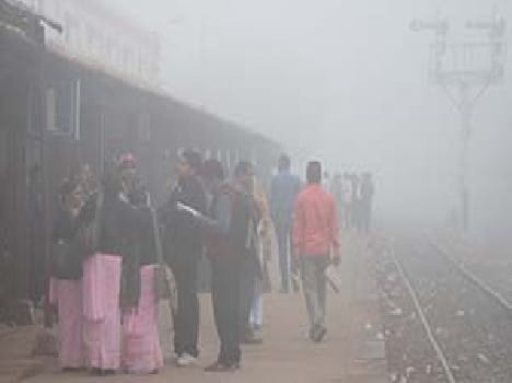 train delay by fog