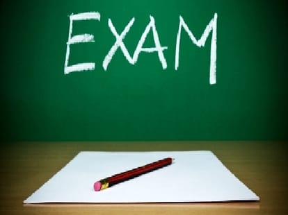 Husband of teacher became examiner in UP board exam.