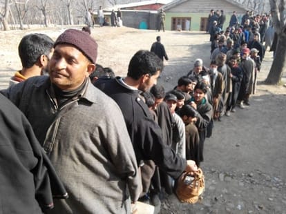fourth phase of polling today in jammu and kashmir
