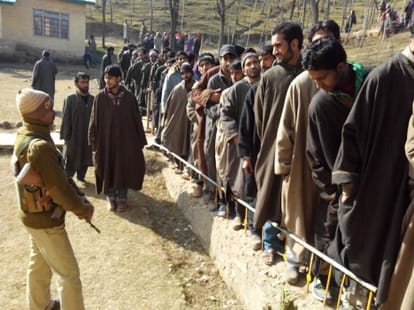 58% voter turnout in 3rd phase in J&K assembly elections