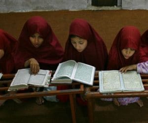 girl students support isis in pakistan.